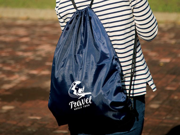 イベントリュックの名入れイメージ