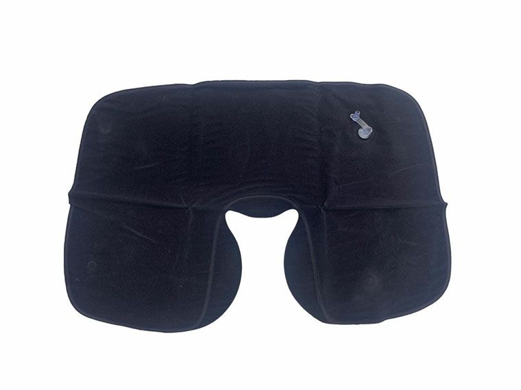 ネックピローの空気なしの状態