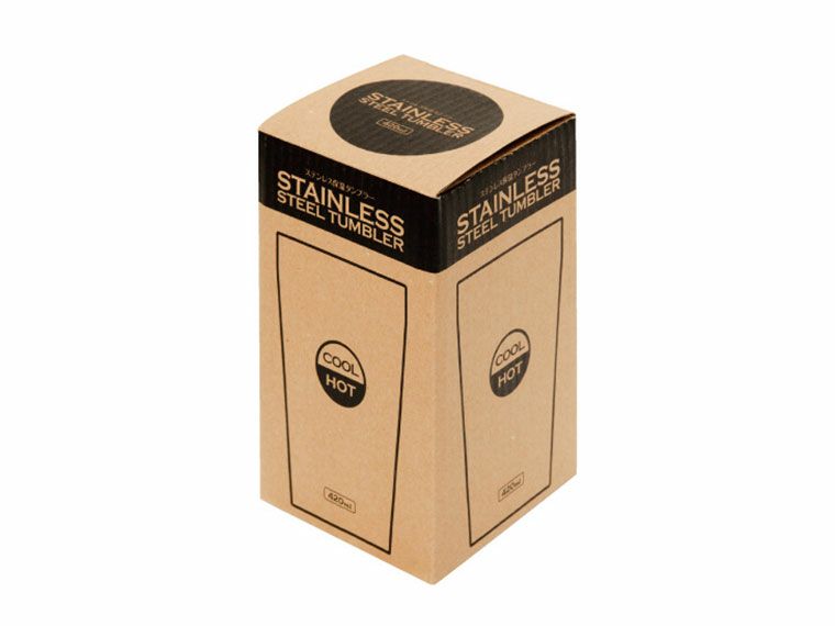 ステンレスタンブラー(420ml)の化粧箱