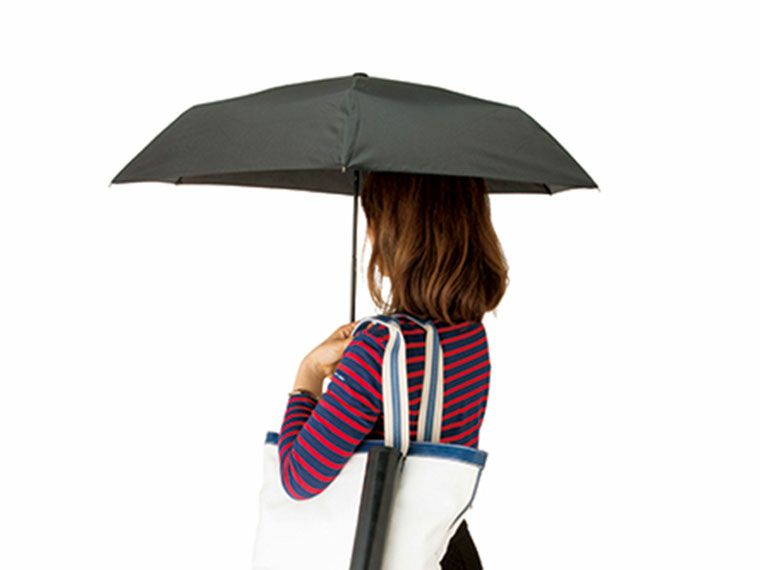 ボトルケースUV折りたたみ傘の使用イメージ画像