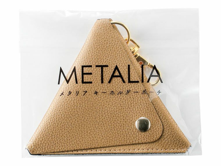 メタリア キーホルダーポーチのパッケージ