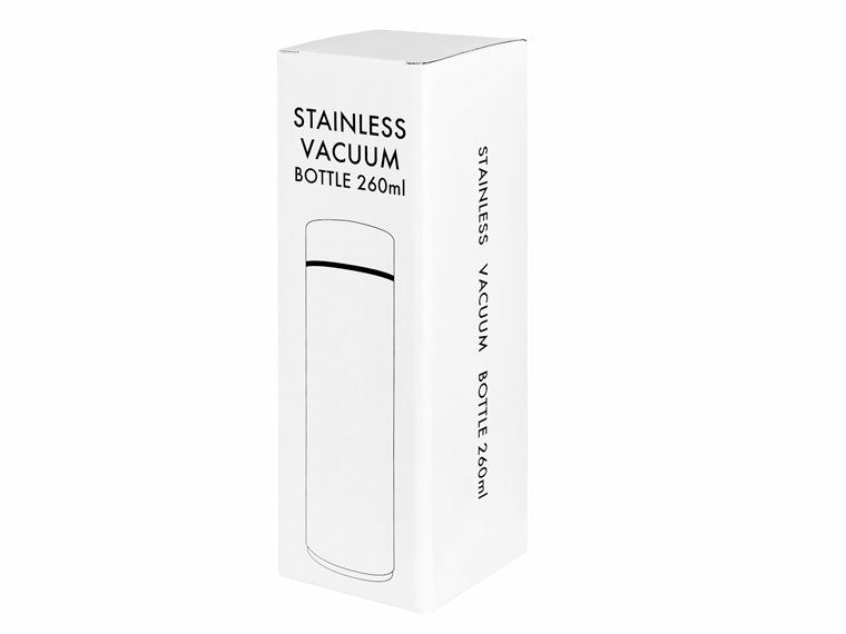 スリム真空ボトル260mlの化粧箱