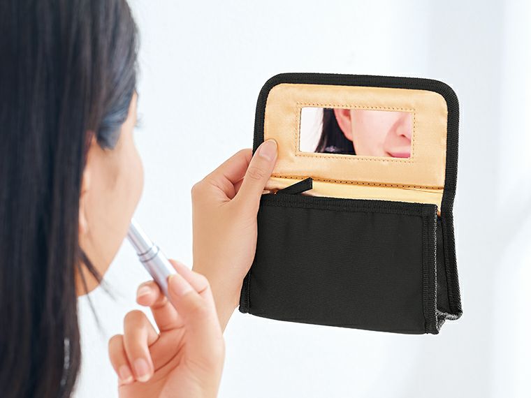 エルトラッド・ゴールドミラー付きポーチ