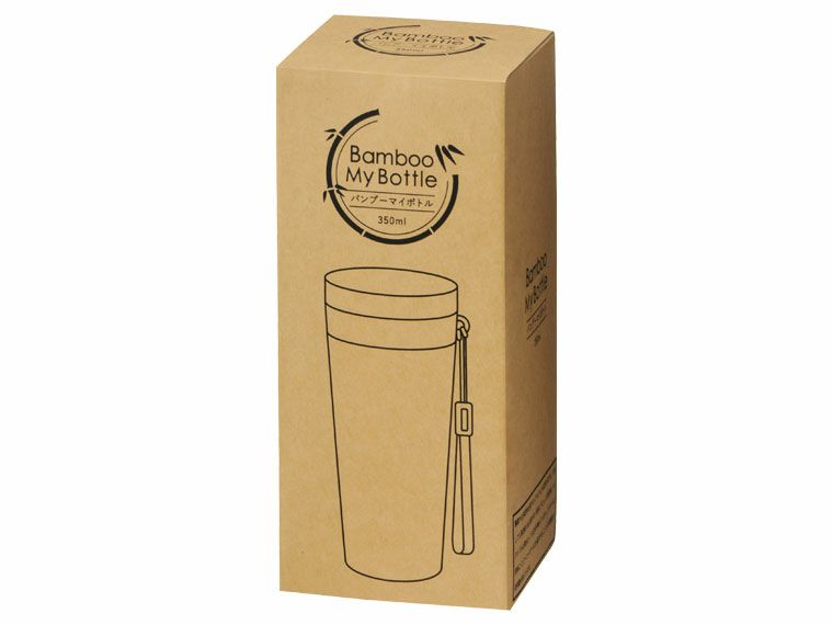 バンブーマイボトル350mlの化粧箱