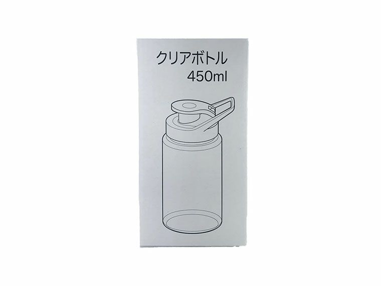 クリアボトル 450mlの化粧箱
