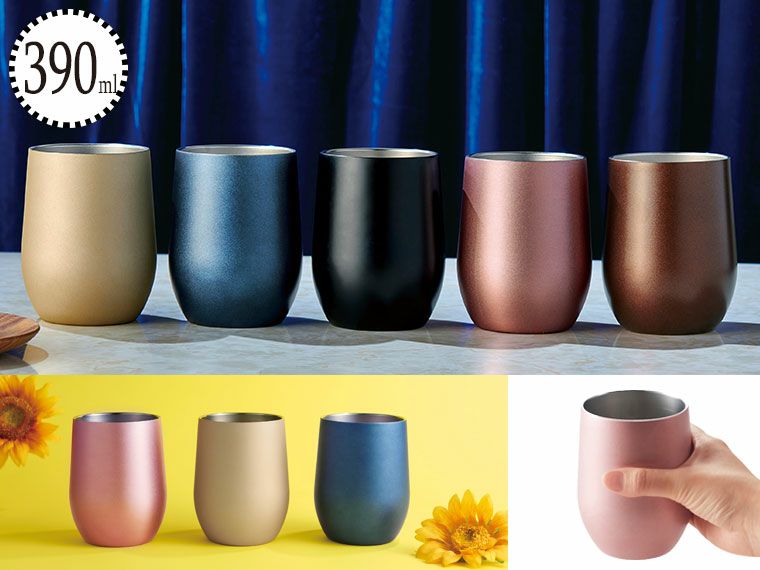 真空ステンレスサーモタンブラー390ml