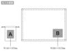 エコブランケット（再生PET）レギュラー　巾着付の名入れ範囲