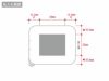 PD30Wコンセントチャージャー　C+Aの名入れ範囲