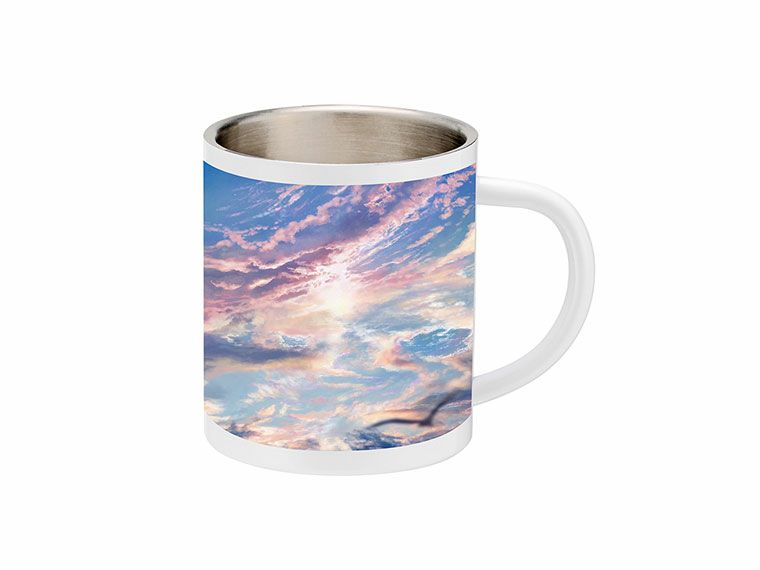 ステンレスマグ250mlの昇華転写（フルカラー）