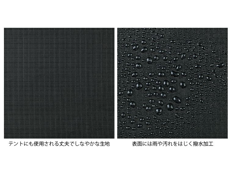 デイタフテントクロスポケット付きサコッシュ（撥水加工）の撥水テスト