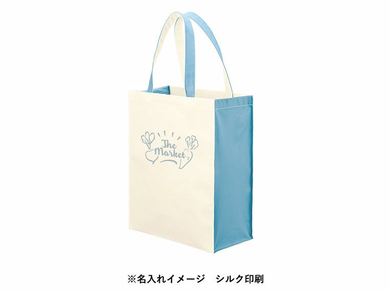 再生ＰＥＴユーティリティバッグコンビ（L）の名入れイメージ画像