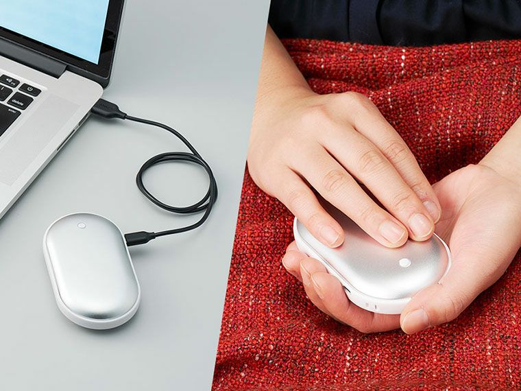 USBエコカイロの使用時