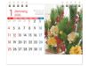 フラワーデスク 卓上カレンダー1月