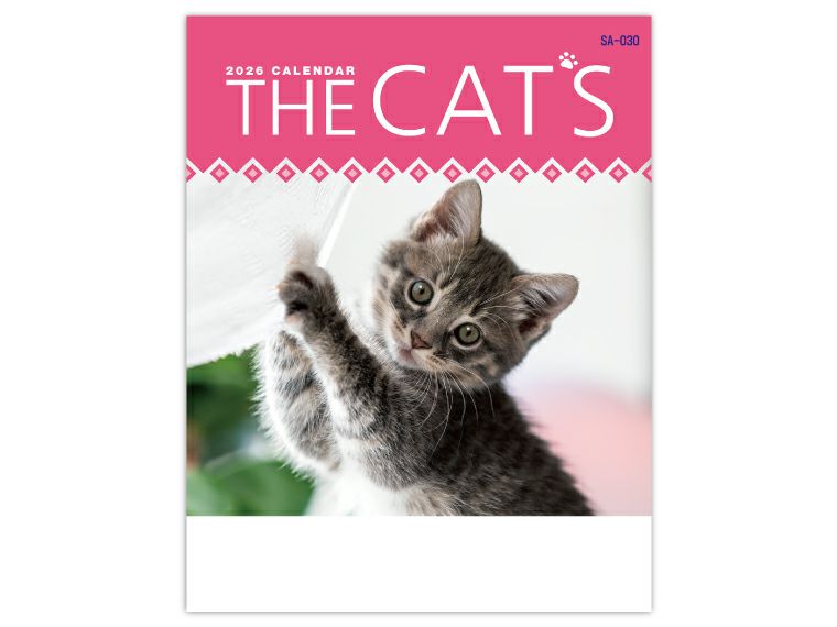 ザキャッツ 壁掛けカレンダー表紙