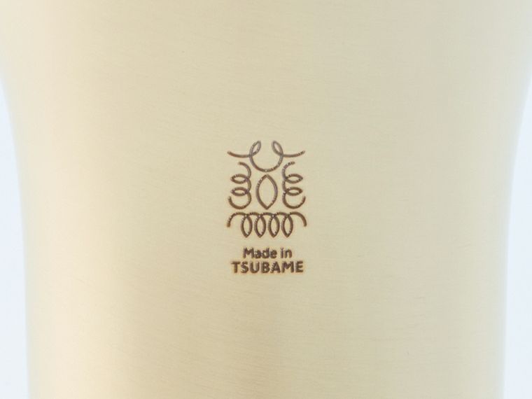 金の贅「燦」 ステンレスタンブラー小　ロゴ拡大図