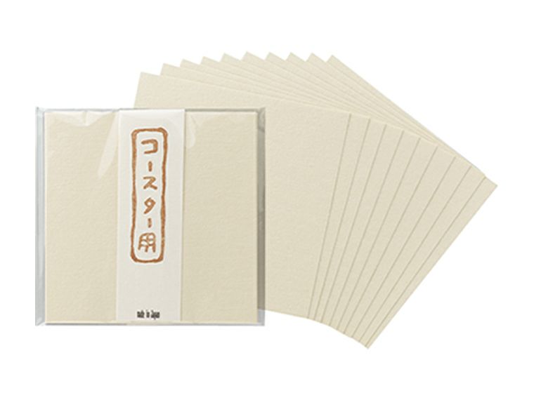 漆磨 箔衣（はくごろも）2重ダルマカップ 250mlの越前和紙コースター付き