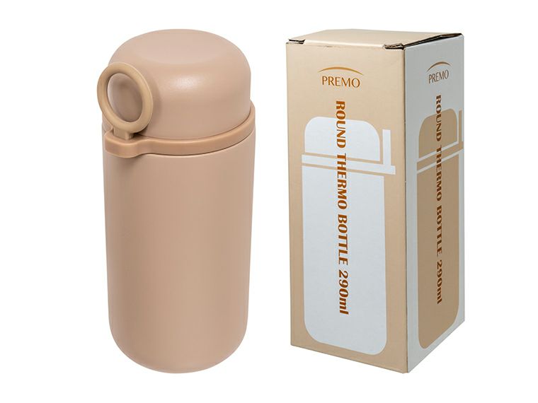 PREMO ラウンドサーモボトル290mlパッケージ姿
