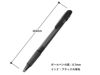 スカッシュボールペン（再生ABS）の商品サイズ