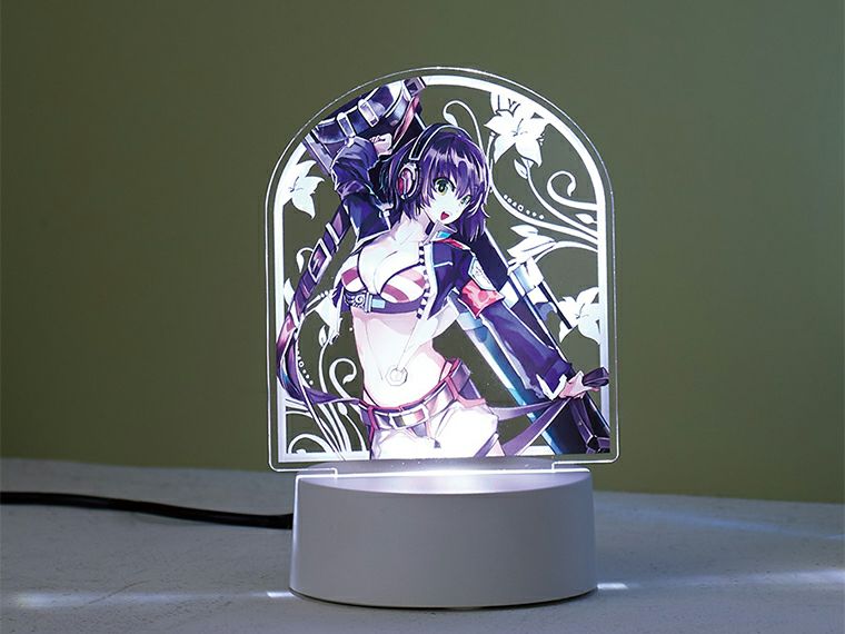 アクリルライティングスタンド用プレート（S）使用イメージ