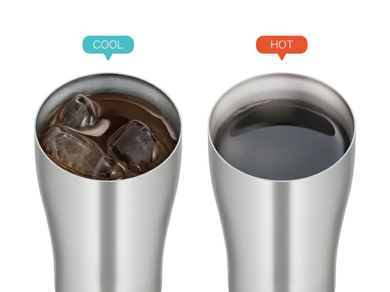 冷たい飲み物も熱い飲み物も大丈夫