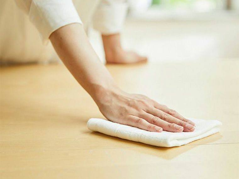 白雪はんかちふきんの使用イメージ