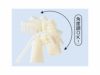 2WAYストラップファンの角度調節