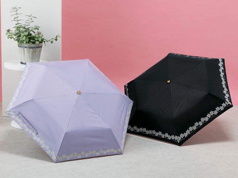 ループフラワー 晴雨兼用折りたたみ傘