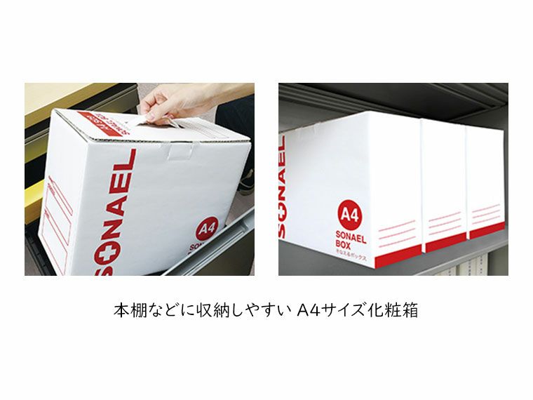 そなえるボックス20点セット（3日分保存食）LLB-80の保管