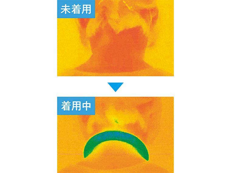 首を冷やして涼しさアップ