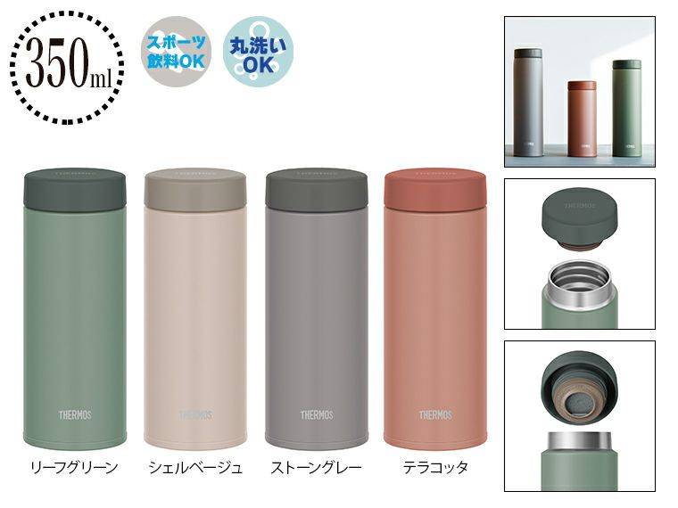 サーモス(THERMOS)JON-351真空断熱ケータイマグ350ml
