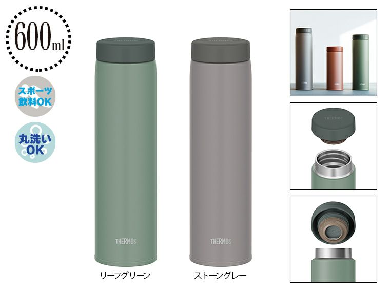 サーモス(THERMOS)JON-601真空断熱ケータイマグ600ml