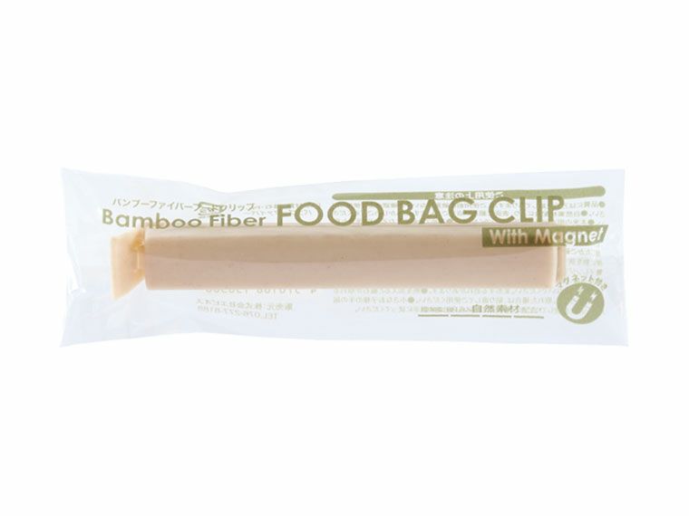 バンブーファイバーフードクリップ（マグネット付）のパッケージ