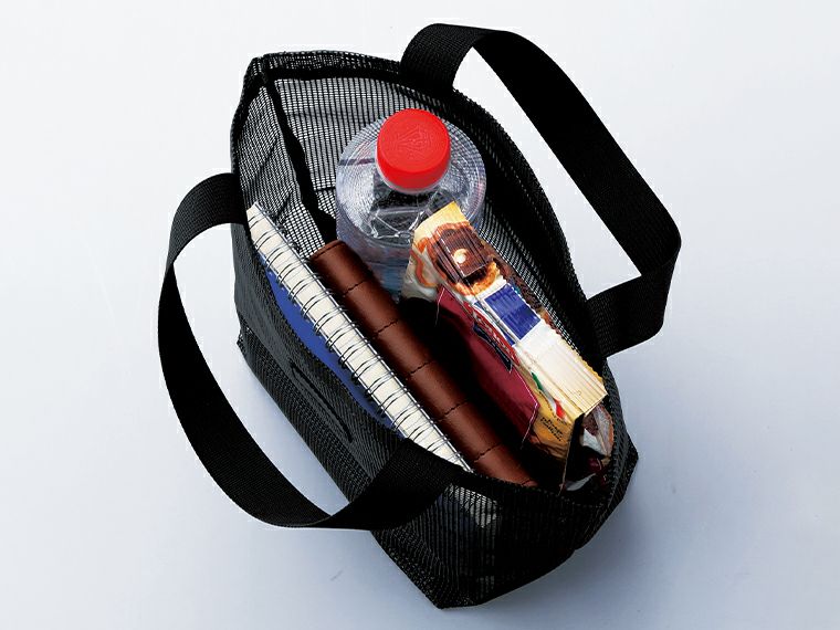 プラシャープ ・メッシュトート使用イメージ