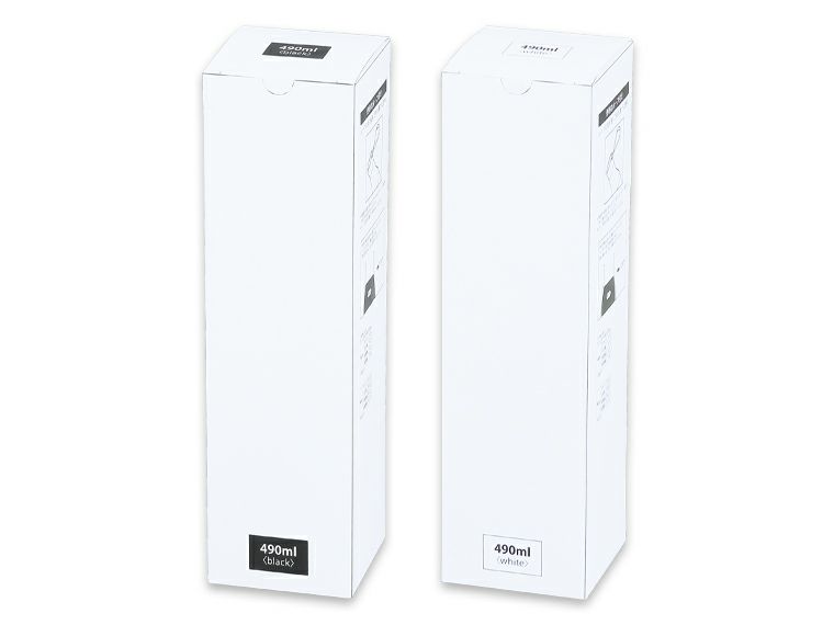 ツートン真空ステンレスボトル（ループ付き）パッケージ姿