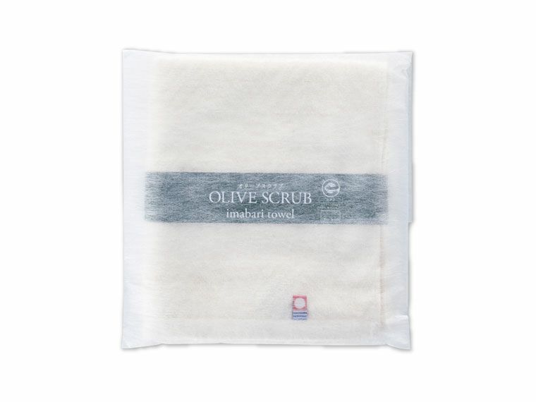 今治オリーブスクラブ フェイスタオルのパッケージ