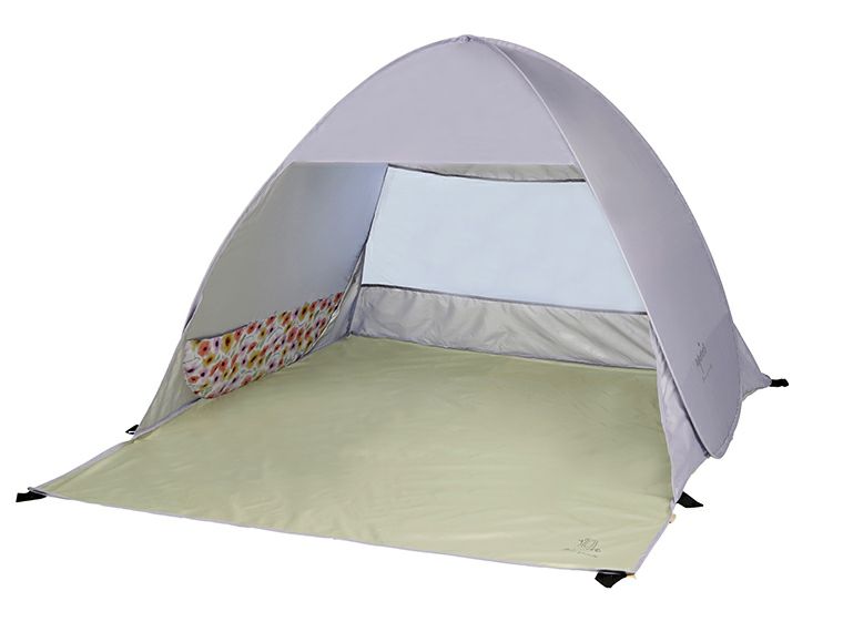 キャプテンスタッグ アプリール ポップアップテントDUO／ブルーム パープルグレー