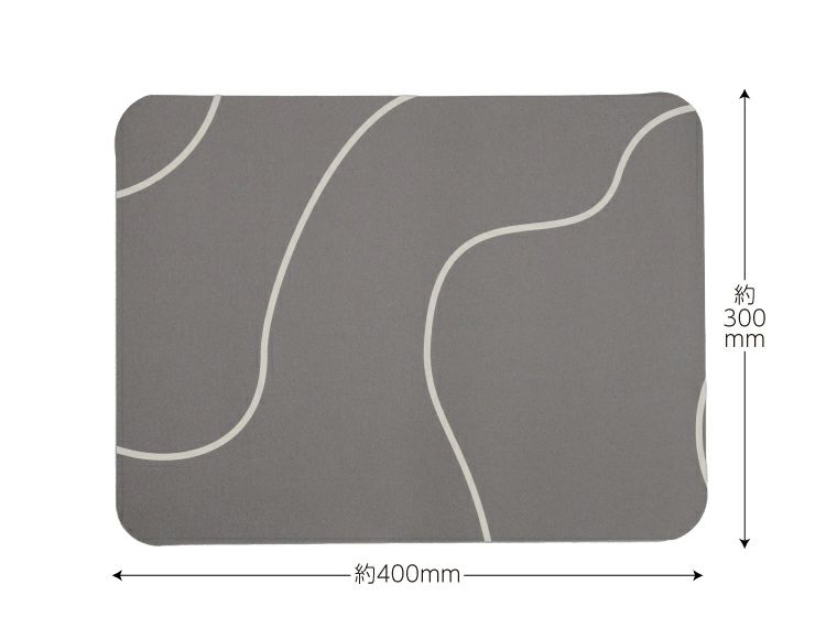 ファイン SOFTNA 珪藻土パウダー入りバスマット ミニ商品サイズ