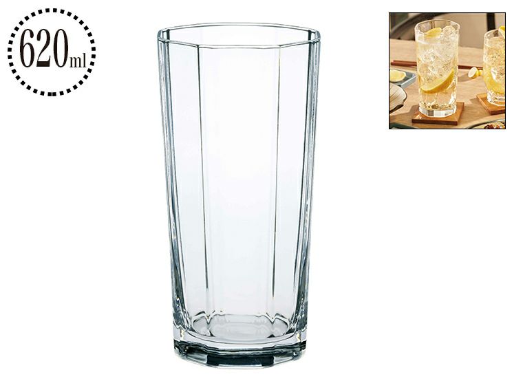 東洋佐々木ガラス レモンサワーグラス タンブラー 620ml