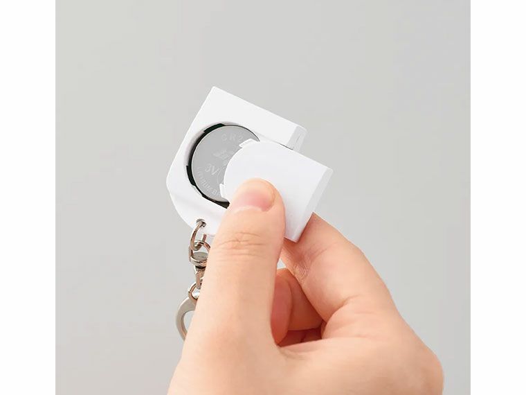 ライティングキーホルダー（アクリル板対応）のコイン電池