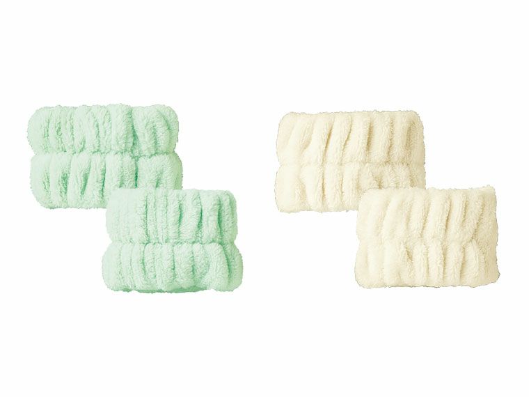 クープル／マイクロファイバーリストバンド2色