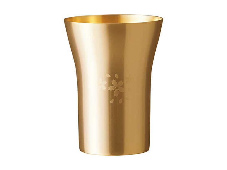 金の贅「桜」 ステンレスタンブラー 小 300ml