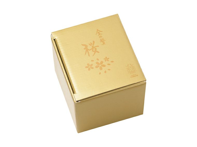 金の贅「桜」 ステンレスチアーズタンブラー 380ml化粧箱