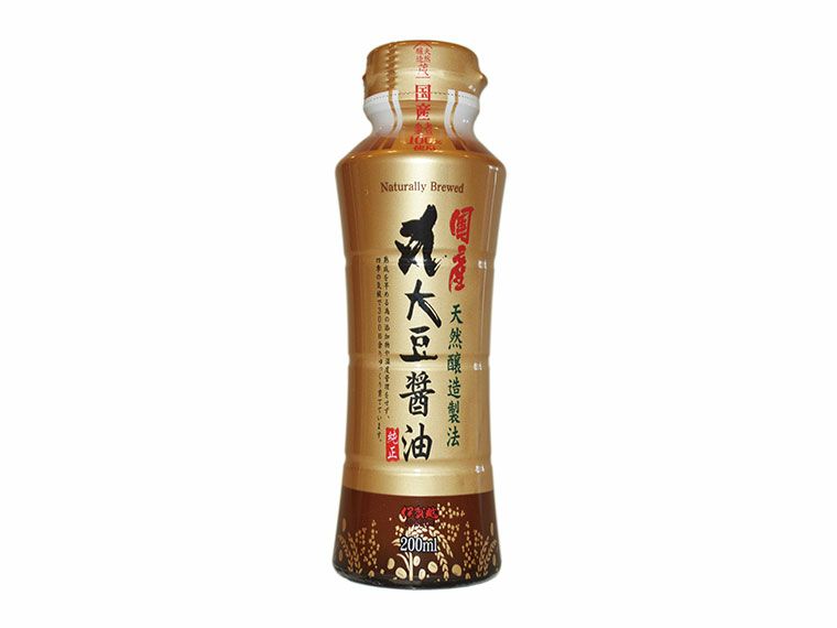 天然醸造製法　国産丸大豆醤油200ml