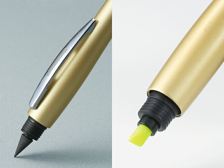 半永久鉛筆、蛍光マーカー