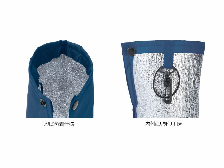 内側はアルミ蒸着仕様