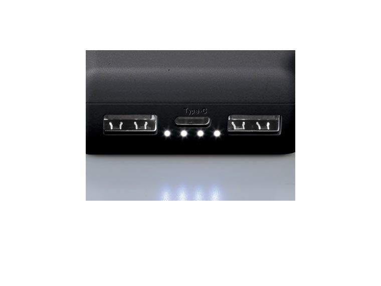 残量がわかるインジケーター