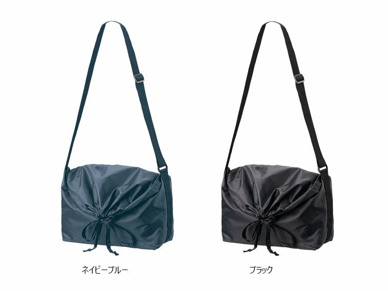 巾着ポリショルダーバッグ