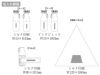 コンパクトボトル遮光アンブレラUPF50+の名入れ範囲