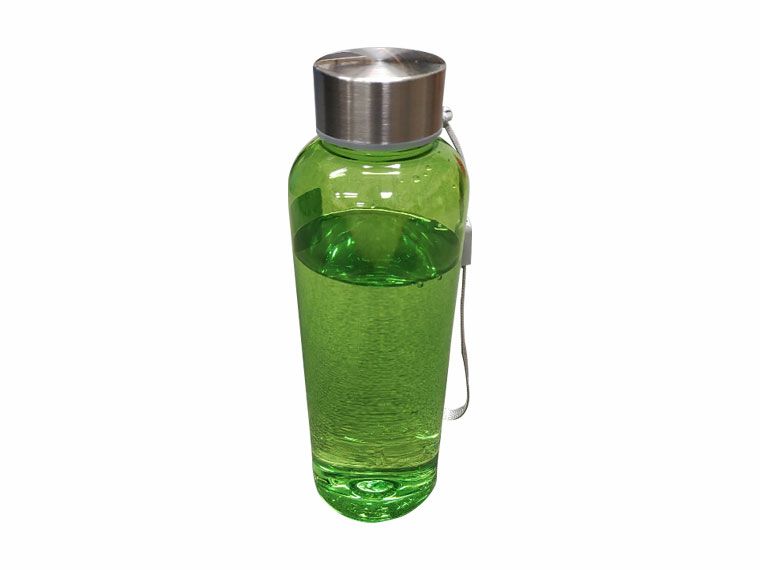 ボトルにお水を入れた時