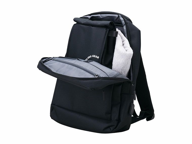 リュックに入れた時